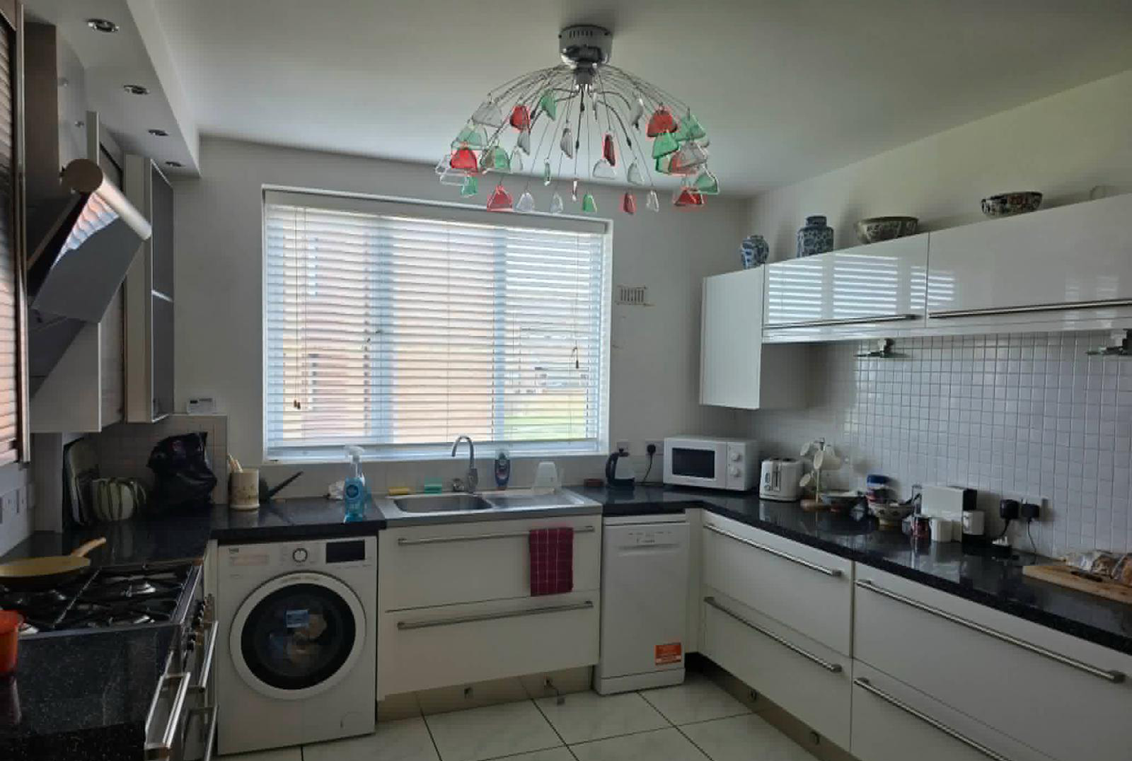 Spotless kitchen after professional cleaning
